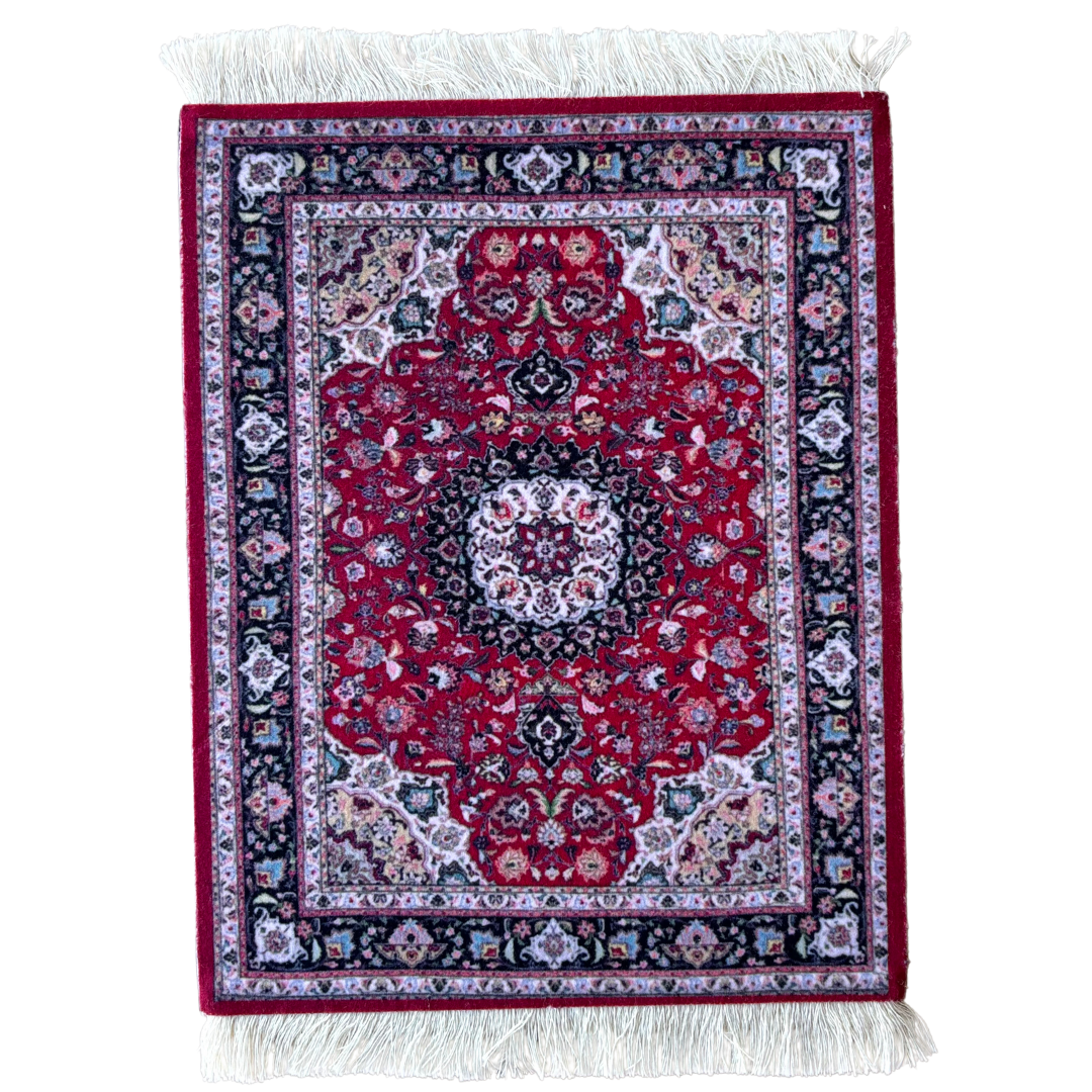 (Multi-Color) Prayer Rug Mousepad, Prayer Rug Coaster, Islamic Mousepad, Islamic Coaster